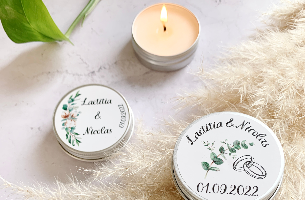 Cadeaux d'invités à personnaliser - Ldéco