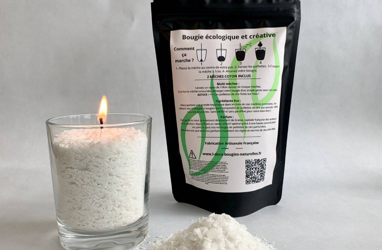 kit de bougies écologiques à faire soi-même - Ldéco
