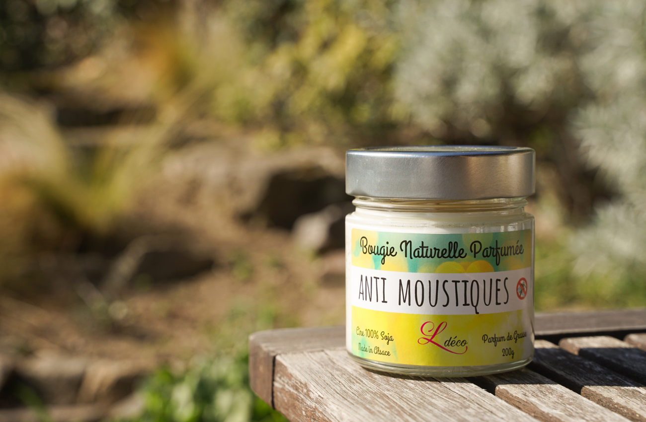  bougie anti moustiques naturelle et efficace - Ldéco