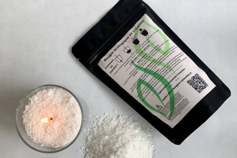 Kit de bougies écologiques à faire soi-même pour la médiation, la relaxation, la détente ou le yoga vers Colmar en Alsace.